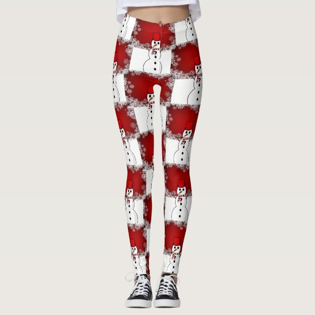 Weihnachts-Leggings Leggings (Vorderseite)