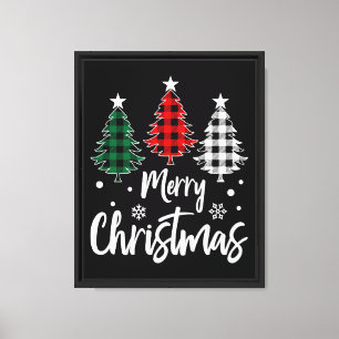 Weihnachts-Leinwand Wall Art Leinwanddruck