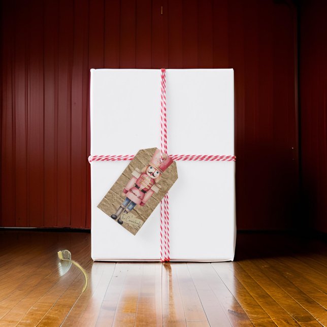 Weihnachts-Liebe Nutcracker Soldier Geschenkanhänger (Von Creator hochgeladen)