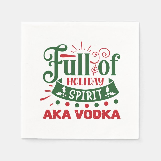Weihnachts-Liebhaber von Party Napkins Serviette (Vorderseite)