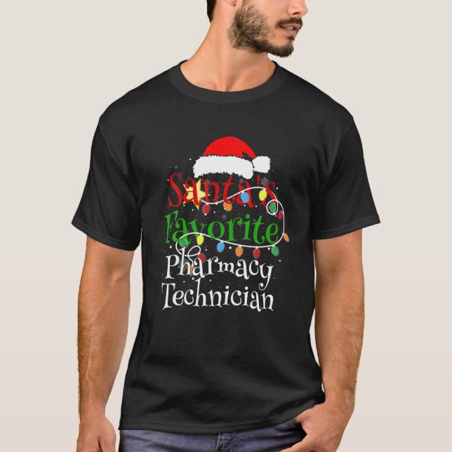 Weihnachts Lieblings-Apotheker Weihnachten T-Shirt (Vorderseite)