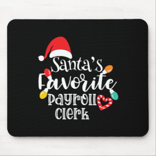 Weihnachts Lieblings-Gehaltskanzler Weihnachtsleuc Mousepad