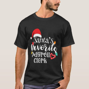 Weihnachts Lieblings-Gehaltskanzler Weihnachtsleuc T-Shirt