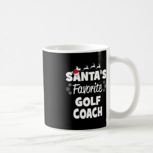Weihnachts Lieblings-Golf-Coach Spaß Weihnachten M Kaffeetasse