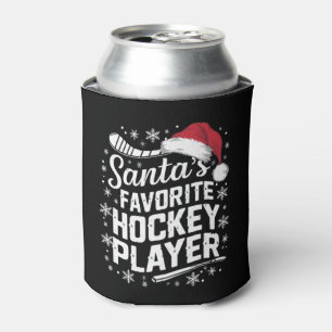 Weihnachts Lieblings-Hockey-Spieler Pajama Weihnac Dosenkühler