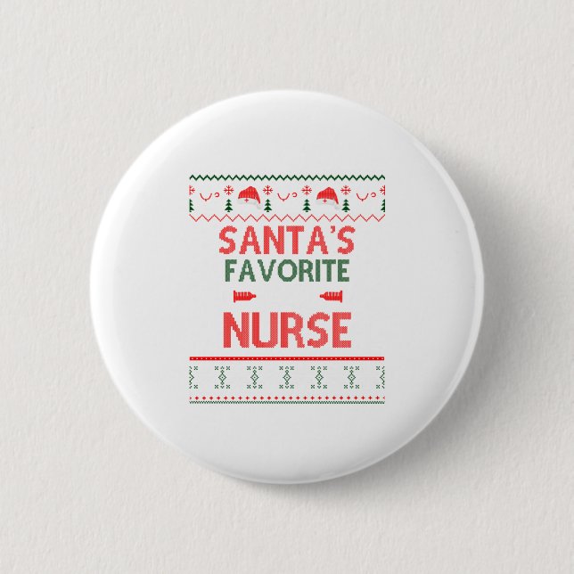 Weihnachts-Lieblings-L&D-Weihnachtsfest Button (Vorderseite)