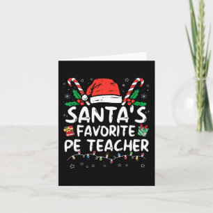Weihnachts Lieblings-Lehrer Weihnachten Weihnachts Karte