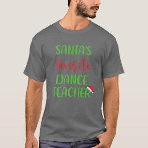 Weihnachts-Lieblings-Tanzlehrer Pajama Weihnachten T-Shirt
