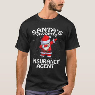 Weihnachts Lieblings-Versicherungs-Agent Weihnacht T-Shirt
