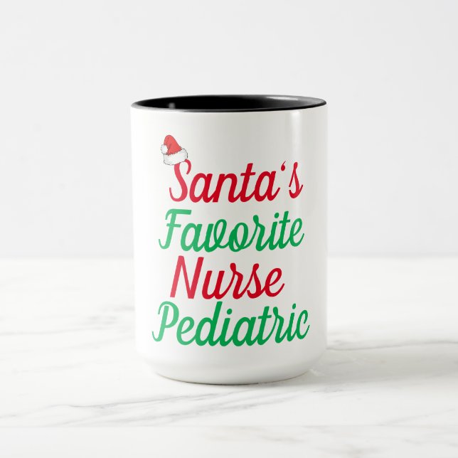 Weihnachts-Lieblingsaufwertung des Weihnachtsmanns Tasse (Zentrum)