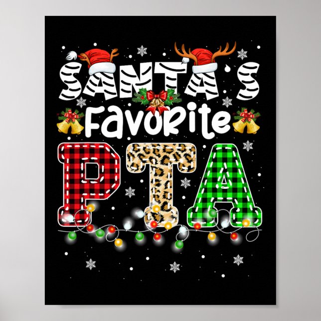 Weihnachts-Lieblingshilfetherapeut des Weihnachtsm Poster (Vorne)