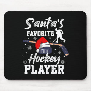 Weihnachts Lieblingshockey-Spieler Weihnachten Paj Mousepad
