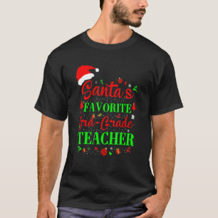 Weihnachts Lieblingslehrer der 3. Klasse Xmas Weih T-Shirt