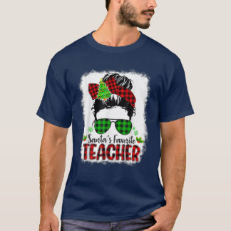 Weihnachts Lieblingslehrer Funny Christmas Santa R T-Shirt