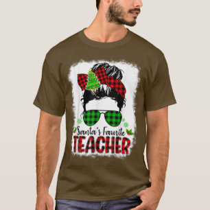 Weihnachts Lieblingslehrer Funny Christmas Santa R T-Shirt