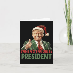 Weihnachts Lieblingspräsident Trump Weihnachten 20 Karte