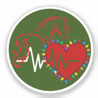 Weihnachts-Logo-Aufkleber Aufkleber
