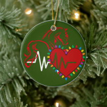 Weihnachts-Logo Keramik-Ornament