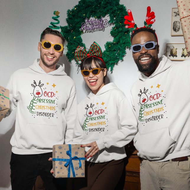 Weihnachts-lustiges Zitat Hoodie (Christmas funny quote Hoodie)