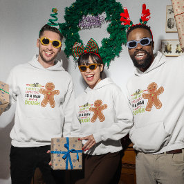 Weihnachts-lustiges Zitat Hoodie