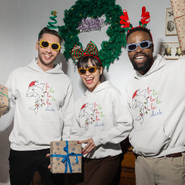 Weihnachts-lustiges Zitat Hoodie