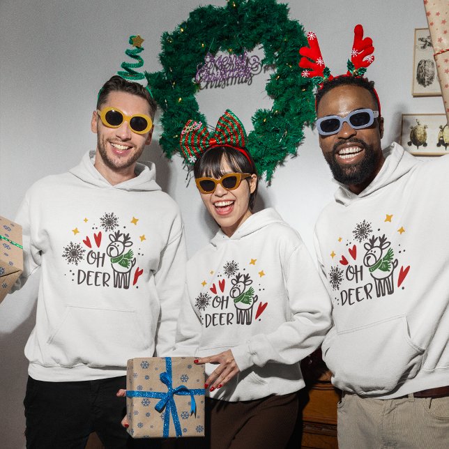 Weihnachts-lustiges Zitat Hoodie (Christmas funny quote Hoodie)