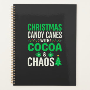 Weihnachts-Lutscher-Kakao-Chaos-Feiertag Planer