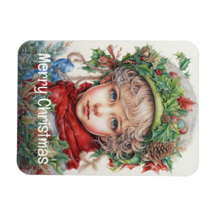 Weihnachts Mädchen Custom 11 von 25 Magnet