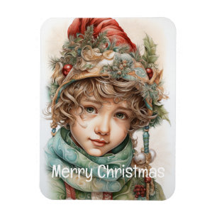 Weihnachts Mädchen Custom 21 von 25 Magnet