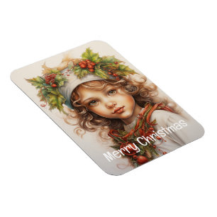 Weihnachts Mädchen Custom 23 von 25 Magnet