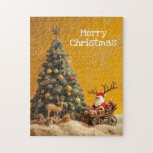 Weihnachts-Magie-Puzzle