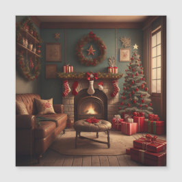 Weihnachts-Magneteinladung Magneteinladung