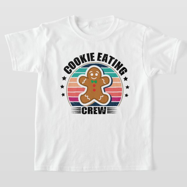 Weihnachts-Matching Family Cookie Essen Crew T-Shirt (Ablage )