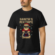 Weihnachts-Mixtape Pixel Art Weihnachtsgamer