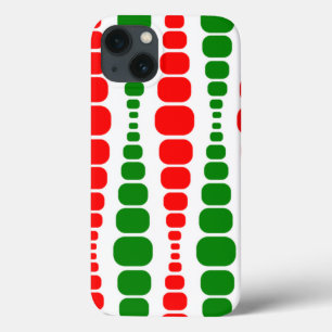 Weihnachts-Moderne Rechtecke Case-Mate iPhone Hülle