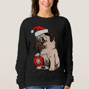 Weihnachts-Mops Klassischer T - Shirt 168