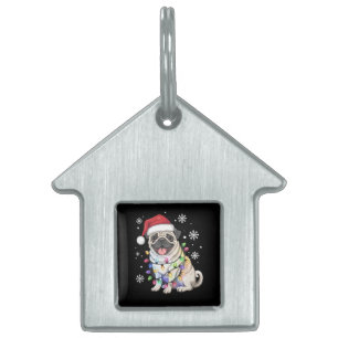 Weihnachts-Mops Weihnachten Weihnachten Weihnachte Tiermarke