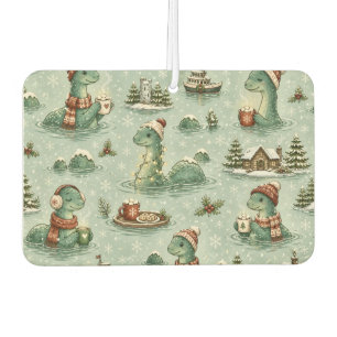 Weihnachts-Nessie Loch Ness Monster Cozy Kryptiden Autolufterfrischer