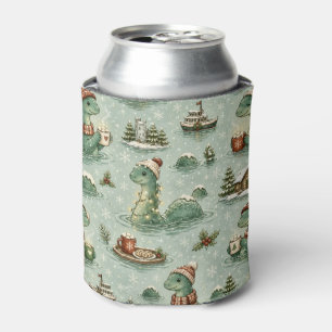 Weihnachts-Nessie Loch Ness Monster Cozy Kryptiden Dosenkühler