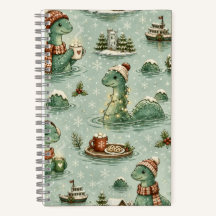 Weihnachts-Nessie Loch Ness Monster Cozy Kryptiden