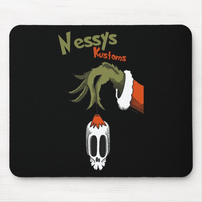 Weihnachts-Nessy  Mousepad (Vorne)