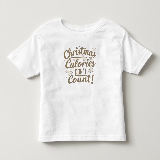 Weihnachts-Neujahr-Kleinkind-Shirt | Kindergeschen Kleinkind T-shirt (Vorderseite)