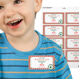 Weihnachts-Nice-List-Urkunde Elf-Approved-Santa