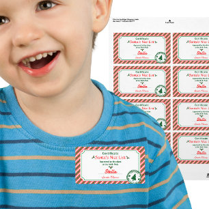 Weihnachts-Nice-List-Urkunde Elf-Approved-Santa