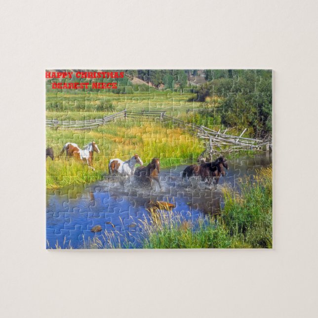 Weihnachts-Nichte. (Horizontal)