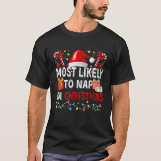 Weihnachts-Nickerchen ist ein Weihnachtsfest T-Shirt