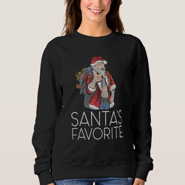 Weihnachts Not Retro Sweatshirt (Vorderseite)