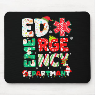 Weihnachts-Notaufnahme Er Rn Krankenschwester Abte Mousepad