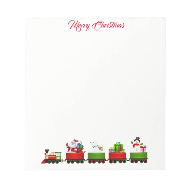 Weihnachts-Notepad Notizblock (Vorderseite)