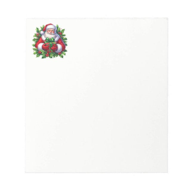 Weihnachts-Notizblock Notizblock (Vorderseite)